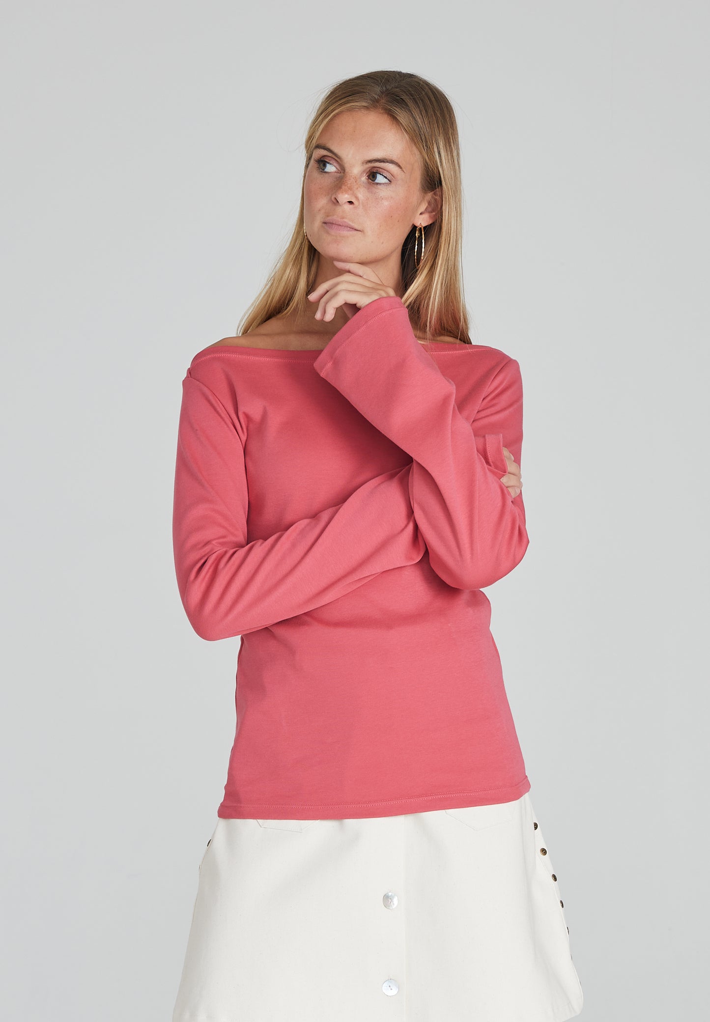 Coral Long Sleeve T-shirt