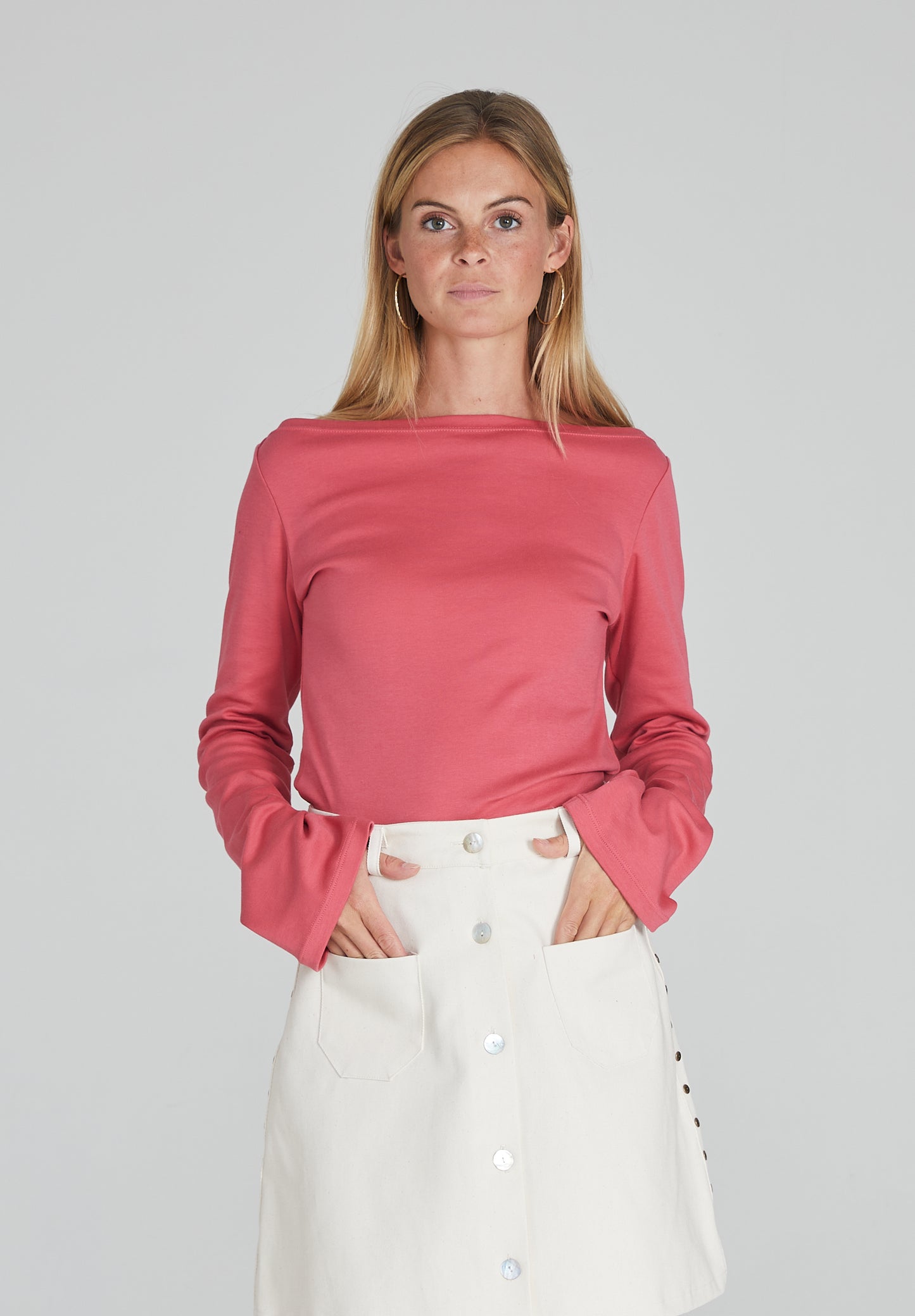 Coral Long Sleeve T-shirt