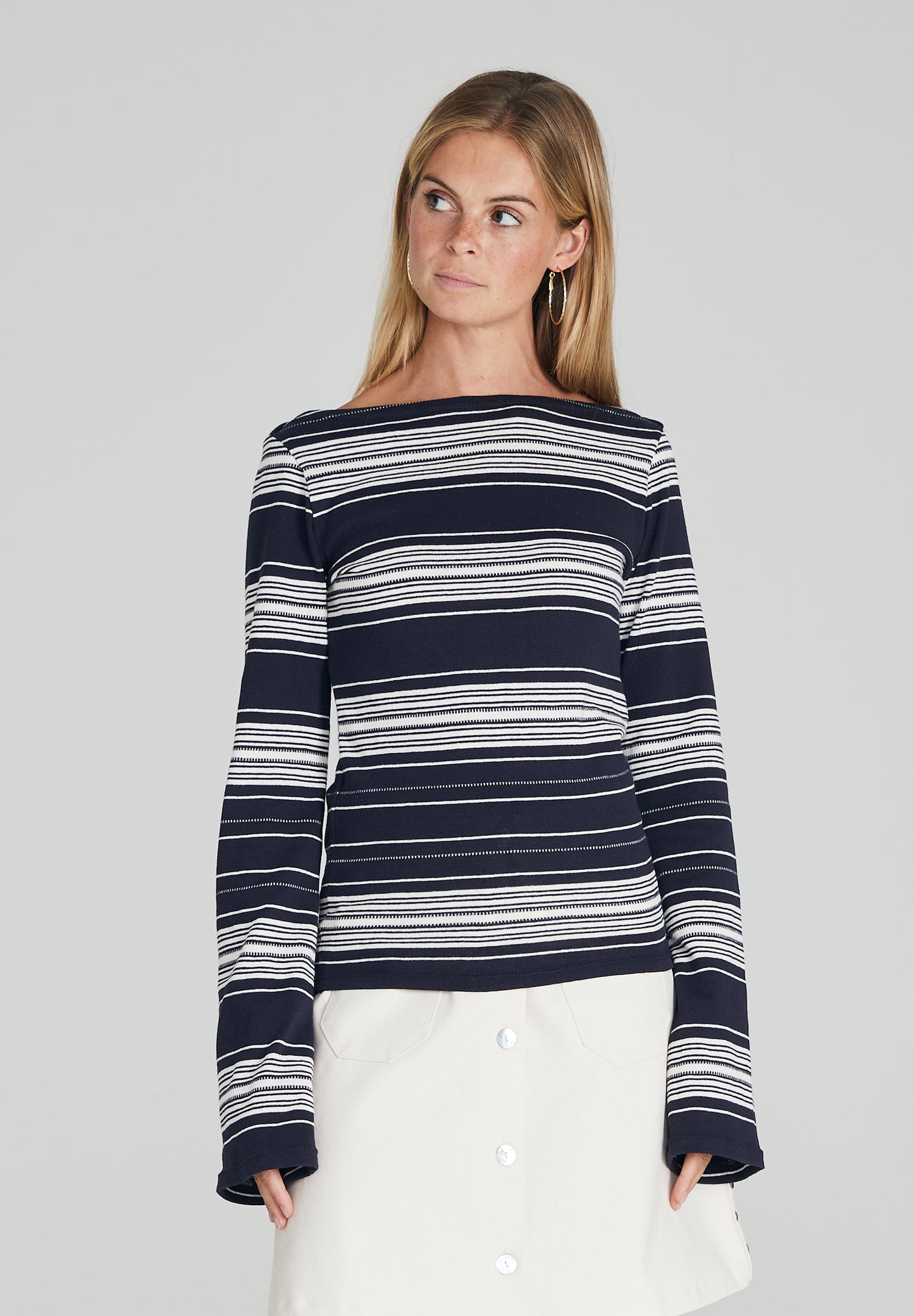 Striped Long Sleeve T-shirt