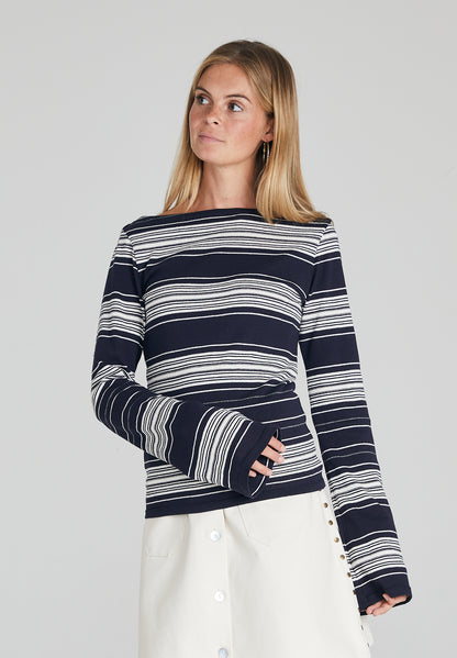 Striped Long Sleeve T-shirt