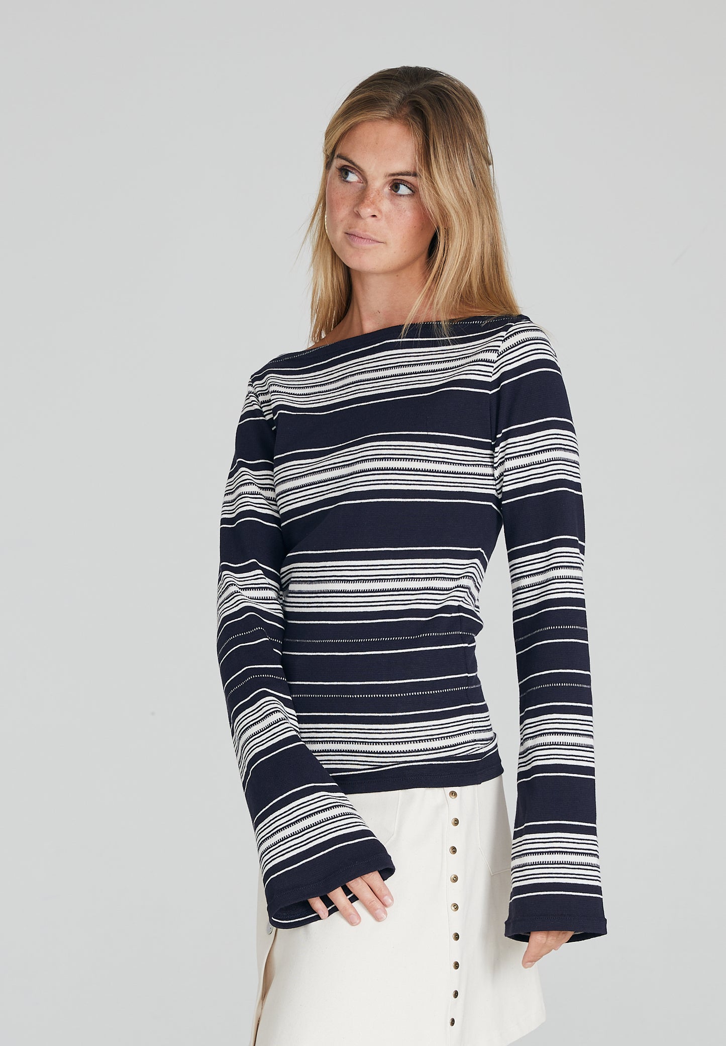 Striped Long Sleeve T-shirt