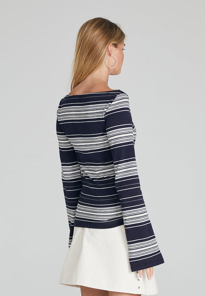 Striped Long Sleeve T-shirt
