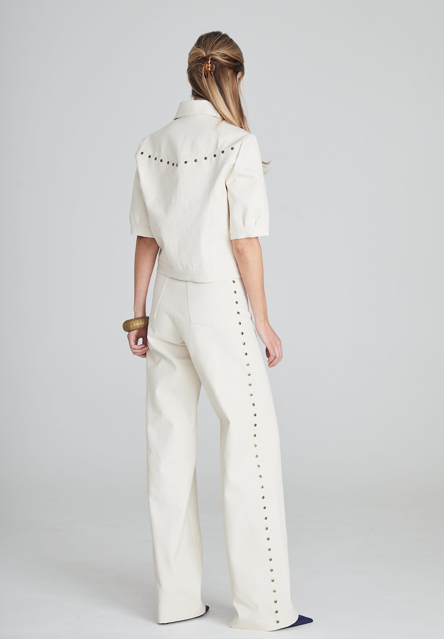 White Denim Jacket