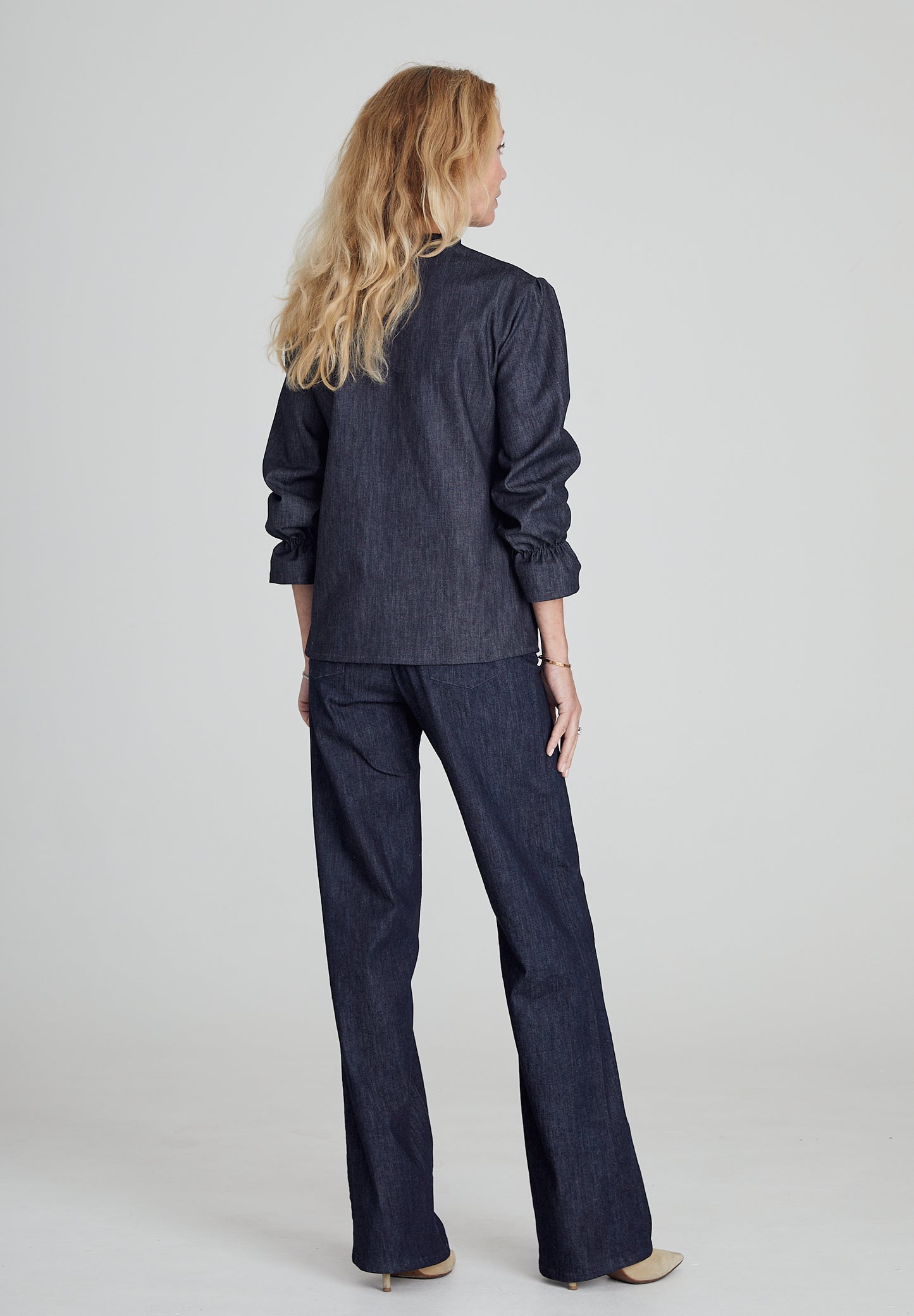Dark Blue Denim Jeans